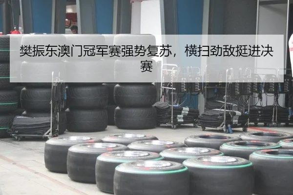 樊振东澳门冠军赛强势复苏，横扫劲敌挺进决赛 | kaiyun